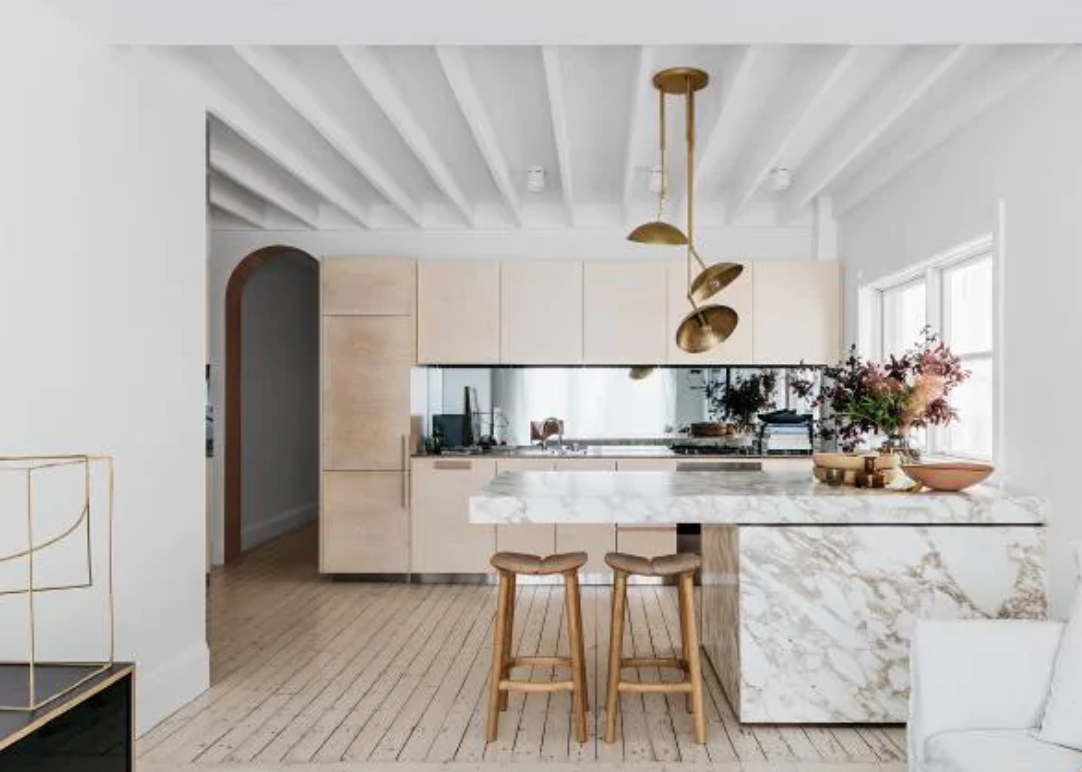 a clean and clutter-free kitchen