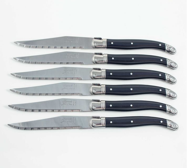 Jean Neron Laguiole Flatware set in black