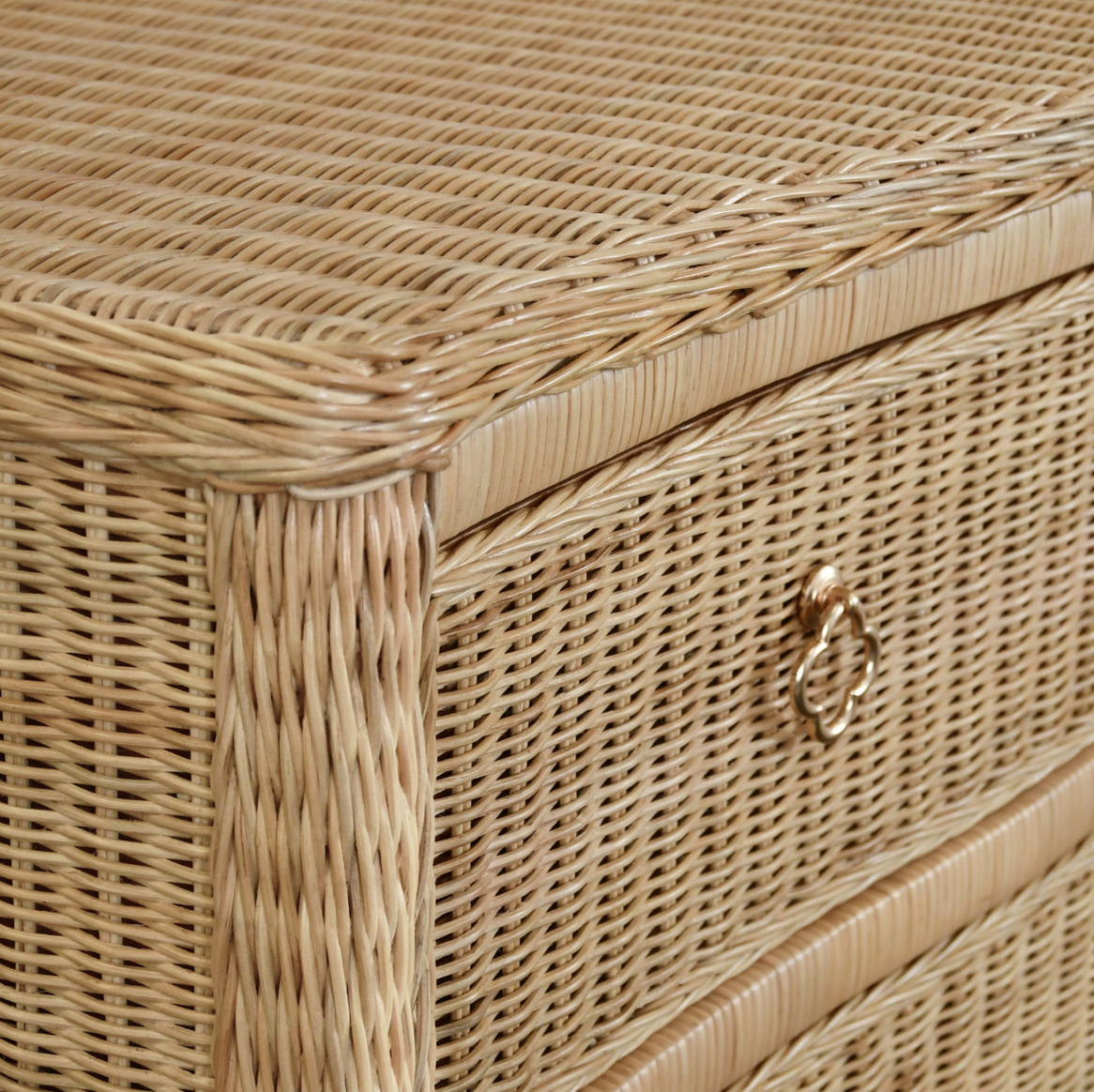 Celine Rattan Chest of Drawers — Julie & Ev