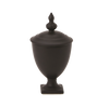 Ceramic Beaufort Mini Urn in Black
