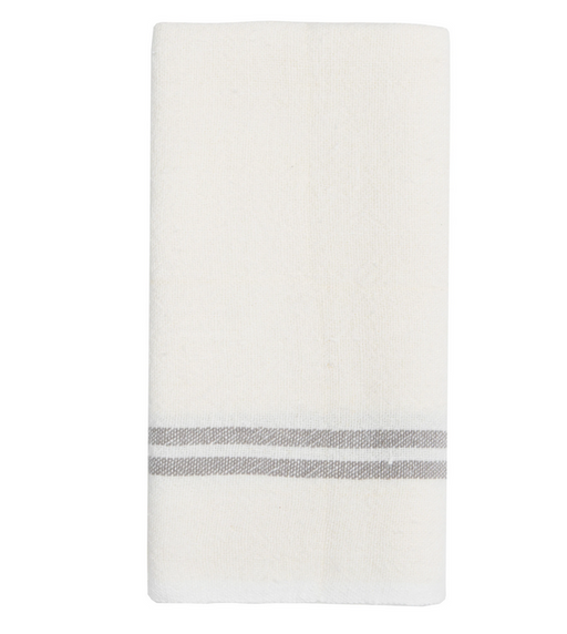 Vintage Linen Kitchen Towels  in Ivory